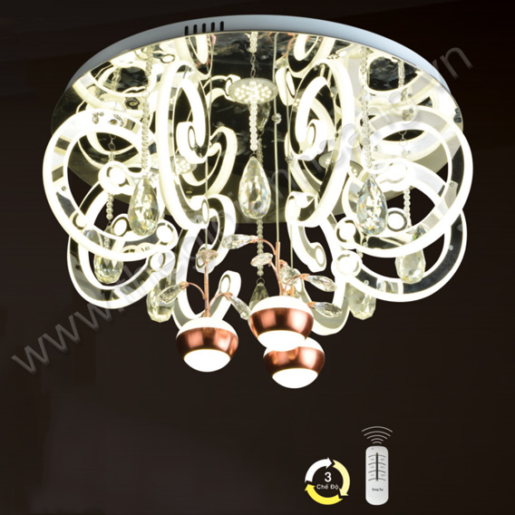 Đèn áp trần LED 3 chế độ ánh sáng Ø600mm HP217-ML5812  HP217-ML5812