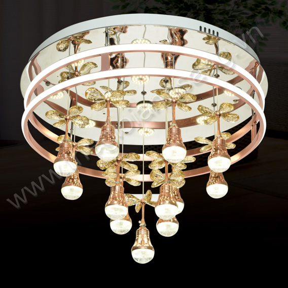 Đèn áp trần LED 3 chế độ ánh sáng Ø600mm HP217-ML8388/600 HP217-ML8388/600